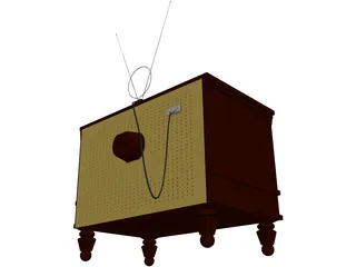 Television 3D Model preview