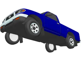 Toyota Tacoma (1996) 3D Model preview