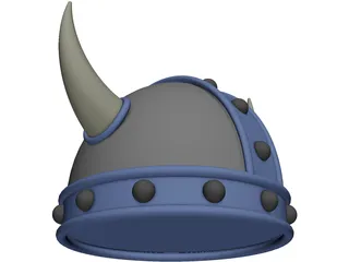 Viking Hat 3D Model preview