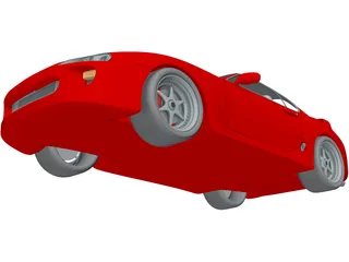 Toyota Supra 3D Model preview