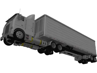 Freightliner 3D Model preview
