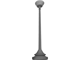 Lamppost 3D Model preview