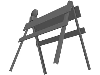 Barricade 3D Model preview