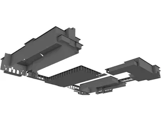 Campus 3D Model preview