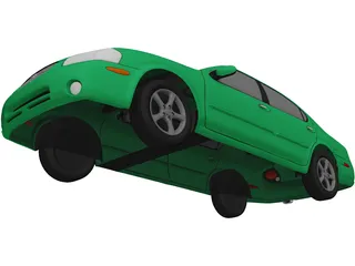 Nissan Maxima SE (1999) 3D Model preview