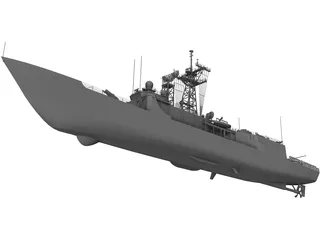 FFG-58 Samuel Roberts 3D Model preview