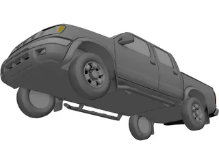 Nissan Frontier (1999) 3D Model preview