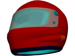 Helmet 3D Model preview