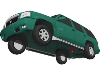 Cadillac Escalade (1999) 3D Model preview