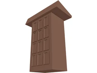Podium 3D Model preview