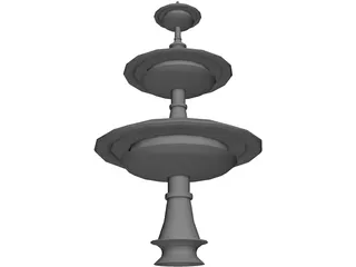Fountain 3D Model preview