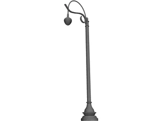 Street Light 3D Model preview