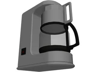 Coffee Maker 3D Model preview