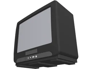 Television 3D Model preview
