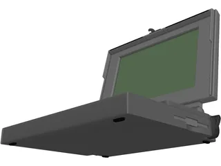 Computer Laptop 3D Model preview