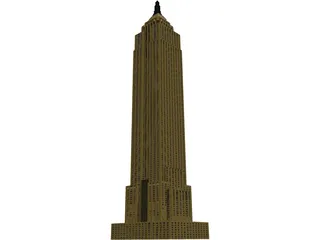 Empire State Building 3D Model preview