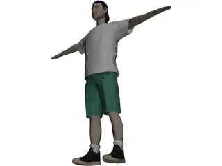 Boy 3D Model preview