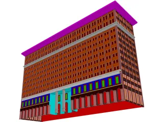 Building 3D Model preview