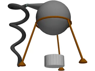 Lab Dish 3D Model preview