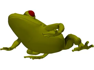 Frog 3D Model preview