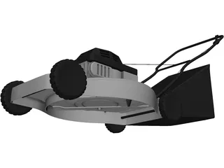 Lawn Mower 3D Model preview