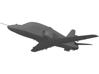 British Aerospace BAe Hawk MK-1A 3D Model preview