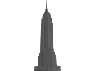 Empire State Building 3D Model preview