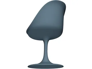 Chair Silla Tulip 3D Model preview