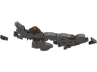 United Kingdom 3D Model preview