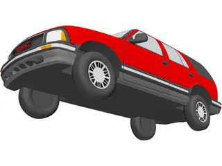 GMC Jimmy (1995) 3D Model preview