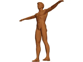 Man 3D Model preview