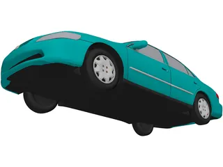 Honda Accord (1998) 3D Model preview