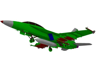 F-18F 3D Model preview