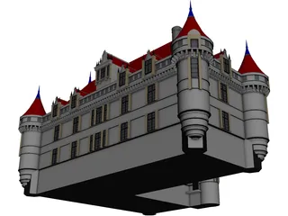 Castle French 3D Model preview
