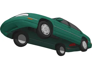 Chevrolet Lumina (1996) 3D Model preview