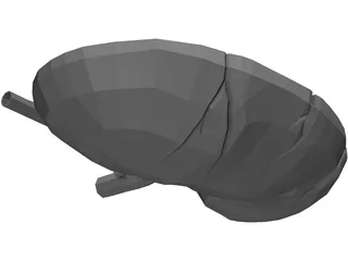 Kidney Interior 3D Model preview