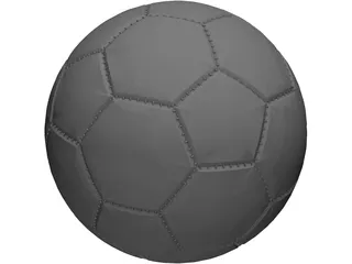 Soccer Ball 3D Model preview