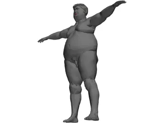 Man 3D Model preview