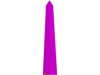 Washington Monument 3D Model preview