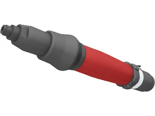 Desoutter Air Tool (S4Q-1100) 3D Model preview