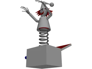Jack-In-The-Box 3D Model preview