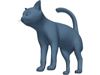 Cat 3D Model preview