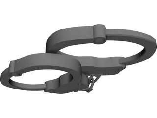 Handcuffs 3D Model preview