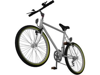 Bicycle 3D Model preview