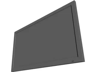 Plasma Screen 3D Model preview