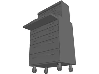 Tool Chest 3D Model preview
