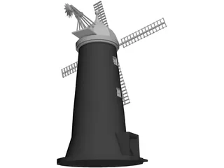 Windmill 3D Model preview