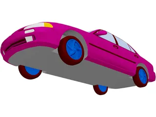 Mitsubishi Galant 3D Model preview
