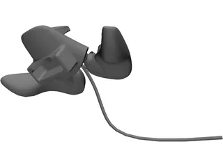 Game Controller 3D Model preview