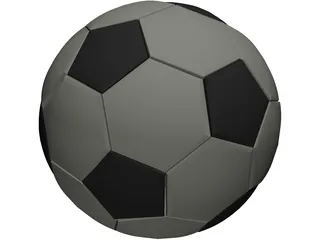 Soccer Ball 3D Model preview